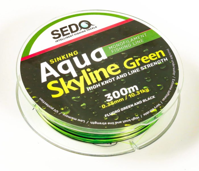 SEDO SEDO Aqua Skyline Green 300 Méter Monofil Horgász Zsinór - 0.20mm 3.91kg