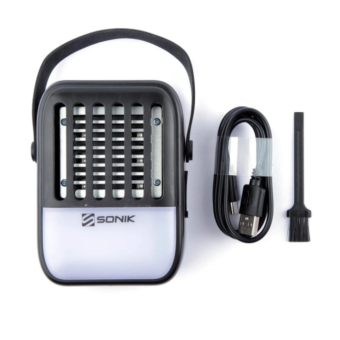SONIK  GIZMO BUG ZAPPER AND BIVVY LIGHT ROVARCSAPDA ÉS SÁTOR LÁMPA