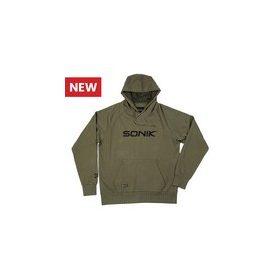 SONIK KAPUCNIS PULÓVER GREEN-M