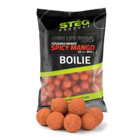 STÉG Stég Long Life Boilie 20mm 800g Spicy Mango