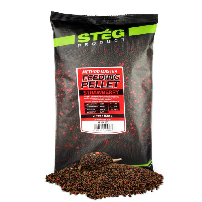 STÉG Stég Feeding Pellet 2mm 800g Strawberry