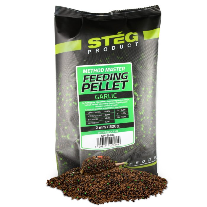 STÉG Stég Feeding Pellet 2mm 800g Garlic