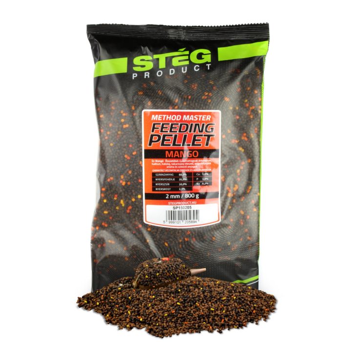 STÉG Stég Feeding Pellet 2mm 800g Mango
