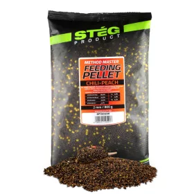 STÉG Stég Feeding Pellet 2mm 800g Chili-Peach