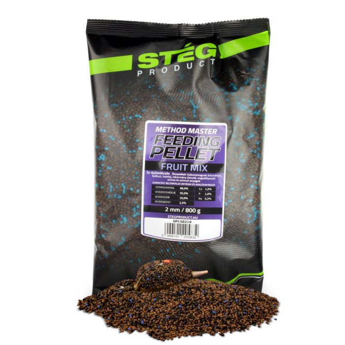 STÉG Stég Feeding Pellet 2mm 800g Fruit Mix
