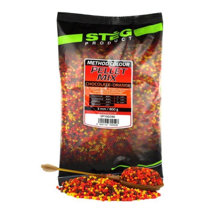 STÉG Stég Pellet Mix 3mm 800g Chocolate-Orange
