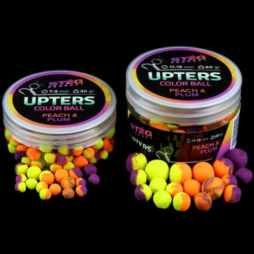 Upters Color Ball 7-9mm PEACH- PLUM 30g - Stég Product