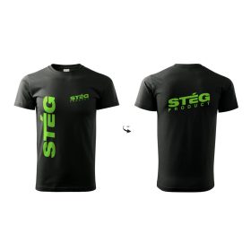 STÉG Stég Kerek Nyakú Póló 100% pamut XL