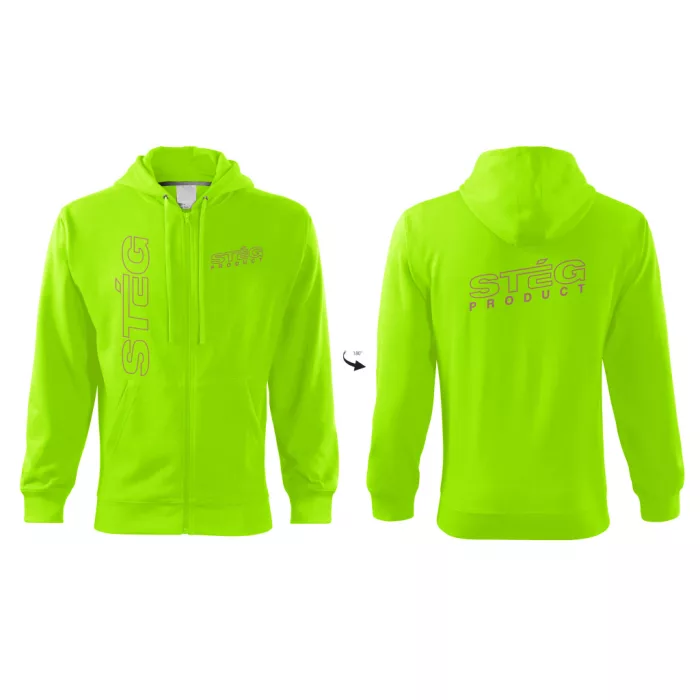 STÉG Stég Pulóver full zip XXL