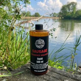 Tisza Baits SAUSAGE (Kolbászos) booster / locsoló 500 ml