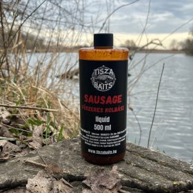 Tisza Baits SAUSAGE (Kolbászos) booster / locsoló 500 ml