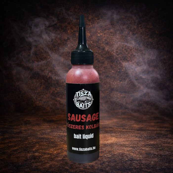 Tisza Baits SAUSAGE (Kolbászos) Bait Liquid 100 ml