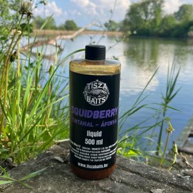   Tisza Baits SQUIDBERRY (Tintahal-Áfonya) booster / locsoló 500 ml
