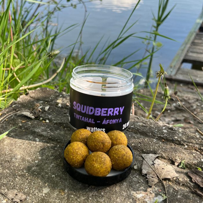 Tisza Baits SQUIDBERRY (Tintahal-Áfonya) wafters bojli
