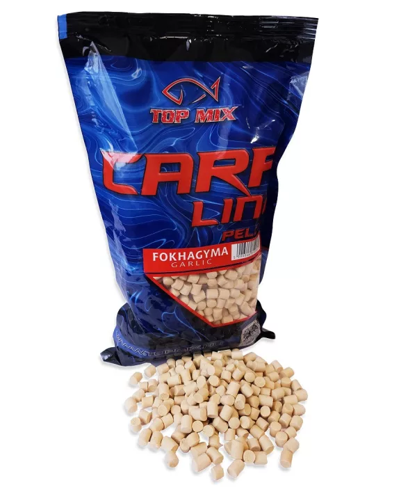 TOP MIX Carp Line etető pellet 8mm - Fokhagyma