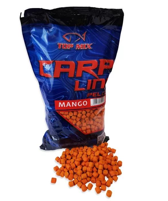 TOP MIX Carp Line etető pellet 8mm - Mangó