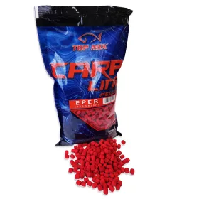 TOP MIX Carp Line etető pellet 8mm - Eper