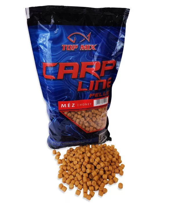 TOP MIX Carp Line etető pellet 8mm - Méz