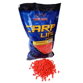 TOP MIX Carp Line Fluoro etető pellet 4,5mm - Eperkrém