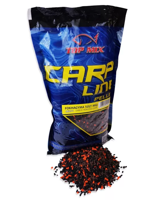 TOP MIX Carp Line Micro Pellet - Fokhagyma - Sült máj