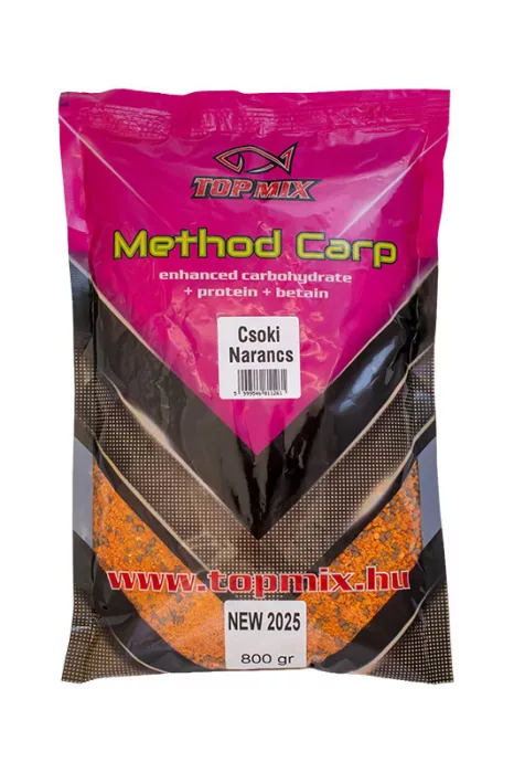 TOP MIX Method Carp etetőanyag - Csoki - Narancs