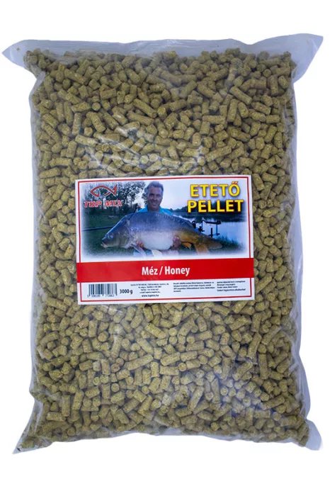 TOP MIX Etető pellet 3kg - Méz
