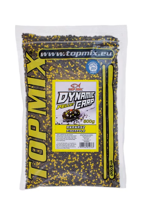 TOP MIX Dynamic Carp etető pellet,  Ananász