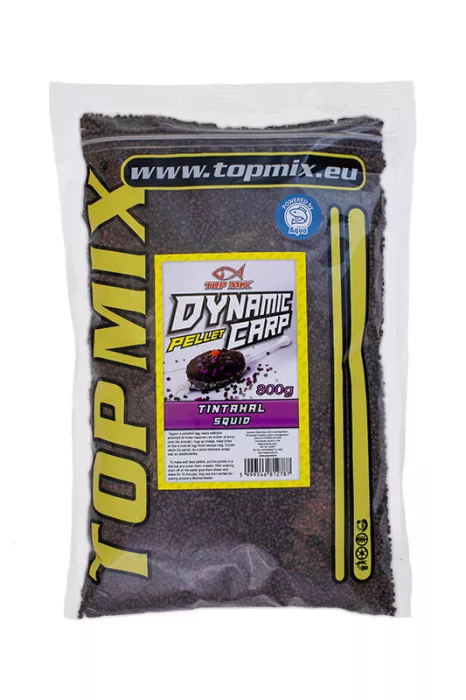 TOP MIX Dynamic Carp etető pellet,  Tintahal
