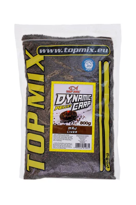 TOP MIX Dynamic Carp etető pellet, Máj