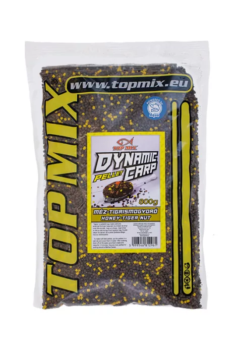 TOP MIX Dynamic Carp etető pellet, Méz - Tigrismogyoró