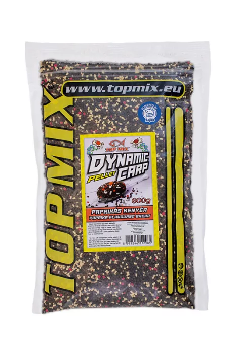 TOP MIX Dynamic Carp etető pellet, Paprikás kenyér