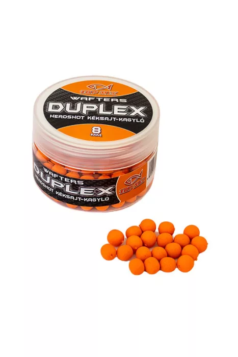 TOP MIX Duplex Wafters HeadShot, kéksajt-kagyló, 8 mm