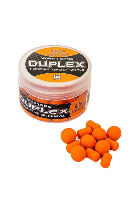 TOP MIX Duplex Wafters HeadShot, kéksajt-kagyló, 12 mm