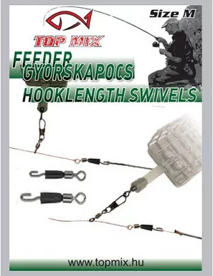 TOP MIX Feeder gyorskapocs "M