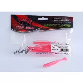 Top Mix Shiner Shad gumihal Pink Pearl 76 mm
