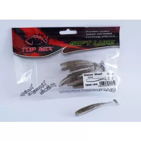 Top Mix Shiner Shad gumihal Roach 76 mm