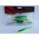 Top Mix Shiner Shad gumihal Cold Blue-Lime 100 mm