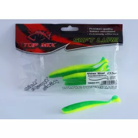 Top Mix Shiner Shad gumihal Green-Yellow Chartreuse 100 mm