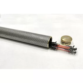 TOP MIX Carbon feeder spicctartó 30 x 600mm - Silver