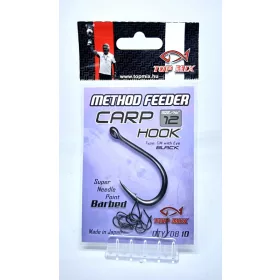 TOP MIX Method Feeder Carp Hook horog Micro Barbed #10