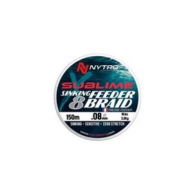 NYTRO SUBLIME X8 SINKING FEEDER BRAID 0,08