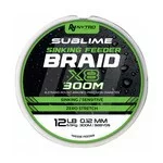 NYTRO SUBLIME X8 SINKING FEEDERBRAID 0,08 300M