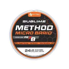 NYTRO SUBLIME PE-X8 METHOD FONOTT ELŐKEZSINÓR 50M 0,04MM