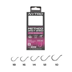   NYTRO NTO-B2 ELŐKÖTÖTT SZAKÁLL NÉLKÜLI CSALIGYŰRŰS METHOD ELŐKE 10 CM 10/0,23MM