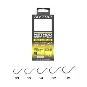   NYTRO NTO-B2 ELŐKÖTÖTT SZAKÁLL NÉLKÜLI CSALITÜSKÉS METHOD ELŐKE 10 CM 10/0,23MM