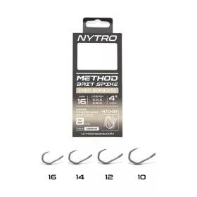   NYTRO NTO-B3 ELŐKÖTÖTT SZAKÁLL NÉLKÜLI CSALITÜSKÉS METHOD ELŐKE 10 CM 10/0,25MM