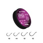 NYTRO NTO-B2 PELLET WAGGLER ELŐKÖTÖTT SZAKÁLL NÉLKÜLI CSALIGYŰRŰS ELŐKE 61 CM 14/0,19MM