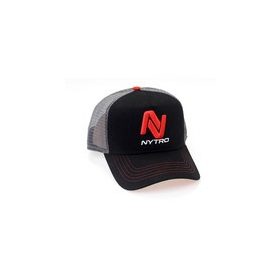 NYTRO BLACK & GREY TRUCKER CAP (MESH BACK)