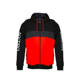 NYTRO ZIPPED HOODY TRI-COLOR MEDIUM