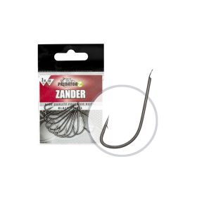 PZ Lapkás süllőző horog, #1, 10 db